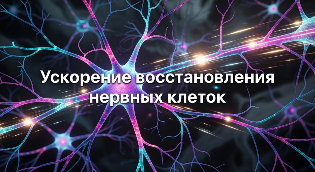 ускорить восстановление нервных клеток — Как ускорить восстановление нервных клеток в 5 раз?🔊