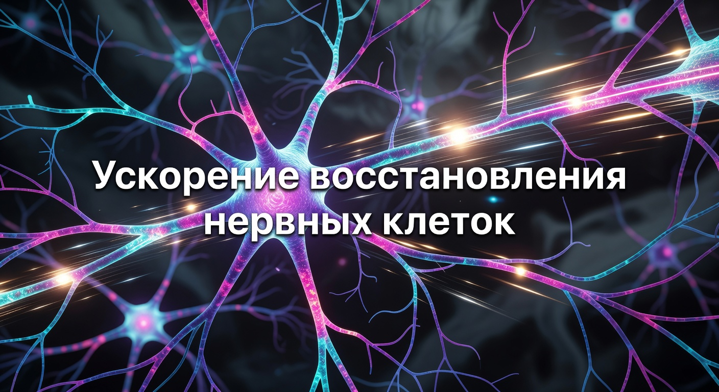 ускорить восстановление нервных клеток — Как ускорить восстановление нервных клеток в 5 раз?🔊