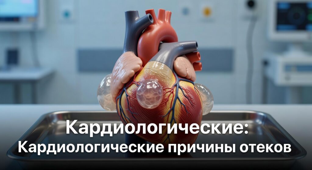 кардиологические причины отеков — Как заподозрить кардиологические причины отеков?