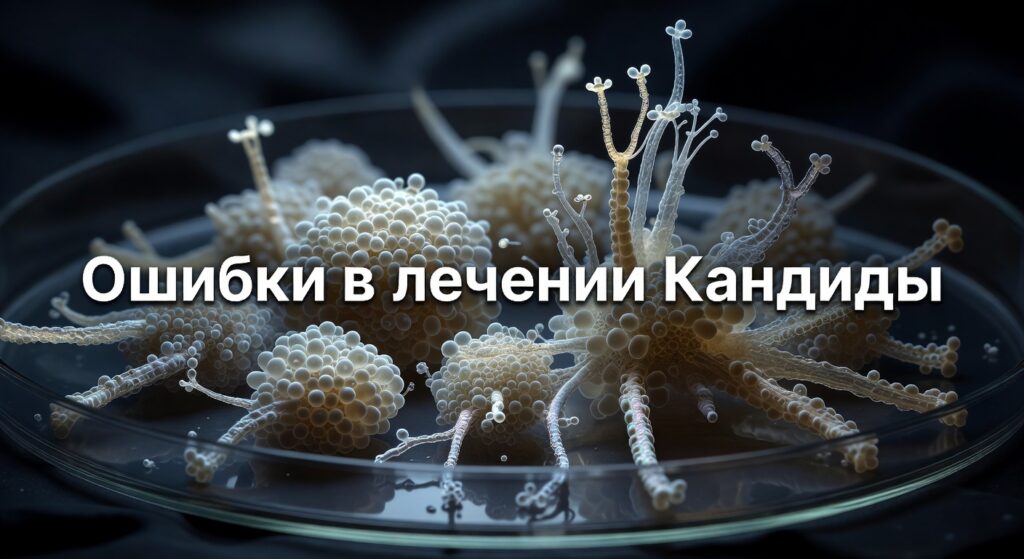 Ошибки в лечении кандидоза — Кандида: ошибки в лечении. Как избавиться от кандиды.