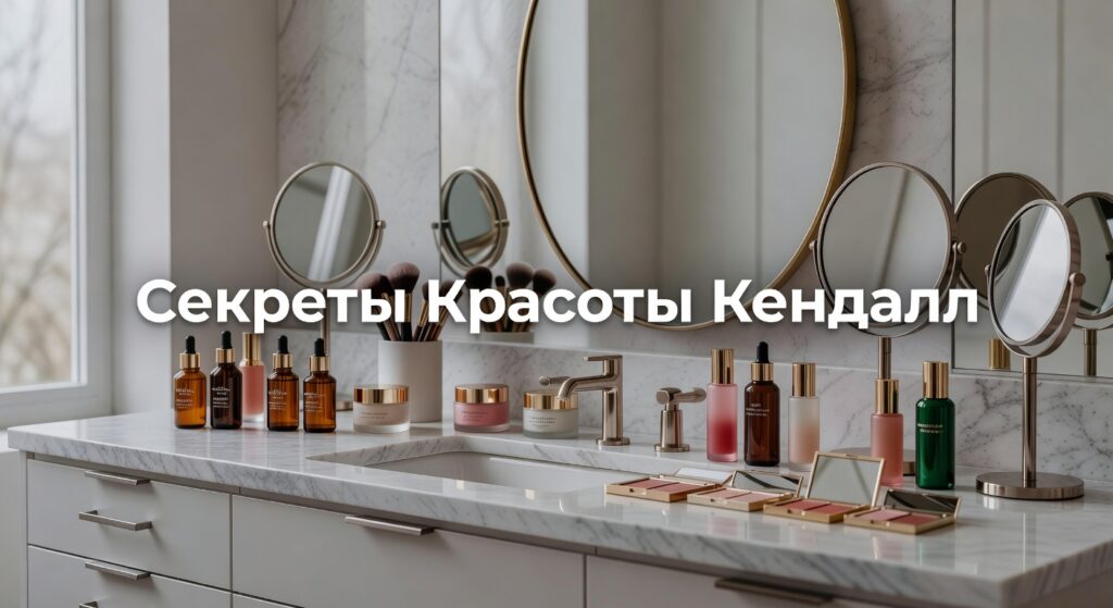 Секреты красоты Кендалл Дженнер — Kendall Jenner's Acne Journey, Go-To Makeup and Best Family Advice | Beauty Secrets | Vogue