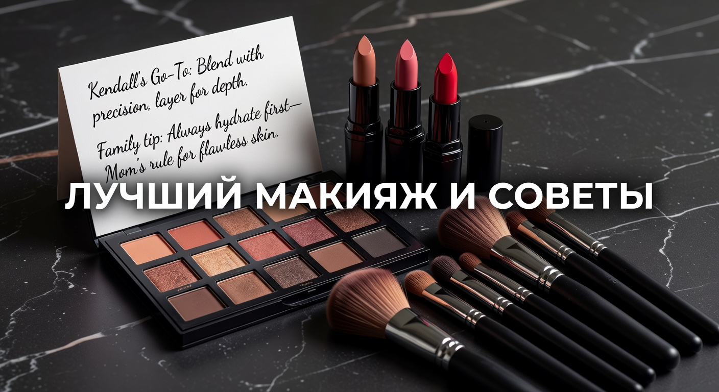 Секреты красоты Кендалл Дженнер — Kendall Jenner's Acne Journey, Go-To Makeup and Best Family Advice | Beauty Secrets | Vogue 2