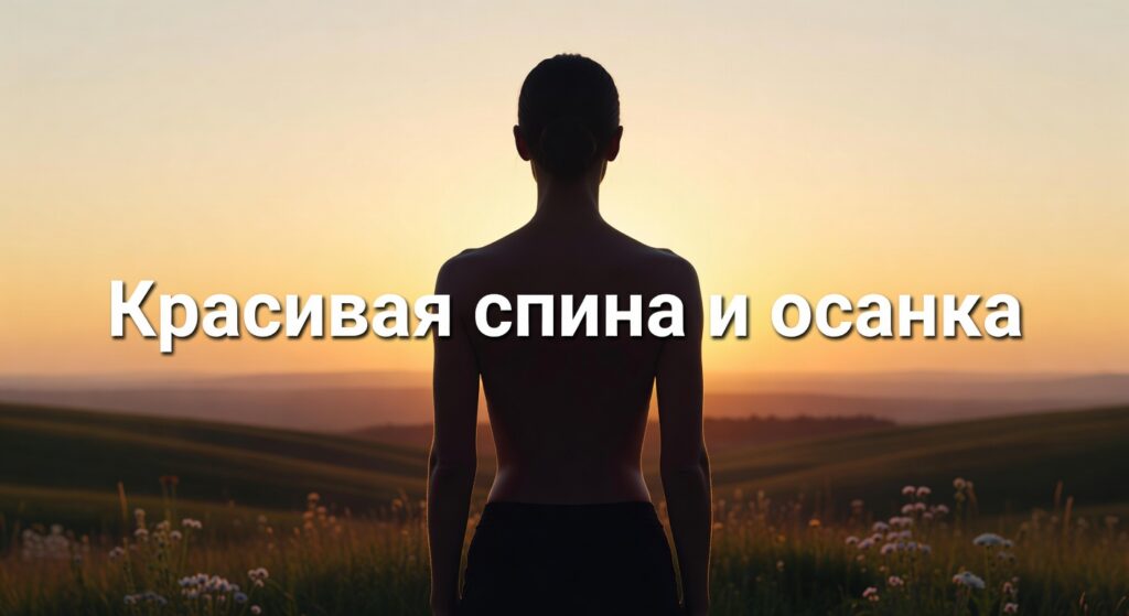 упражнения для осанки стоя — КРАСИВАЯ СПИНА И ОСАНКА - 8 мин (простые упражнения СТОЯ, упражнения для осанки)