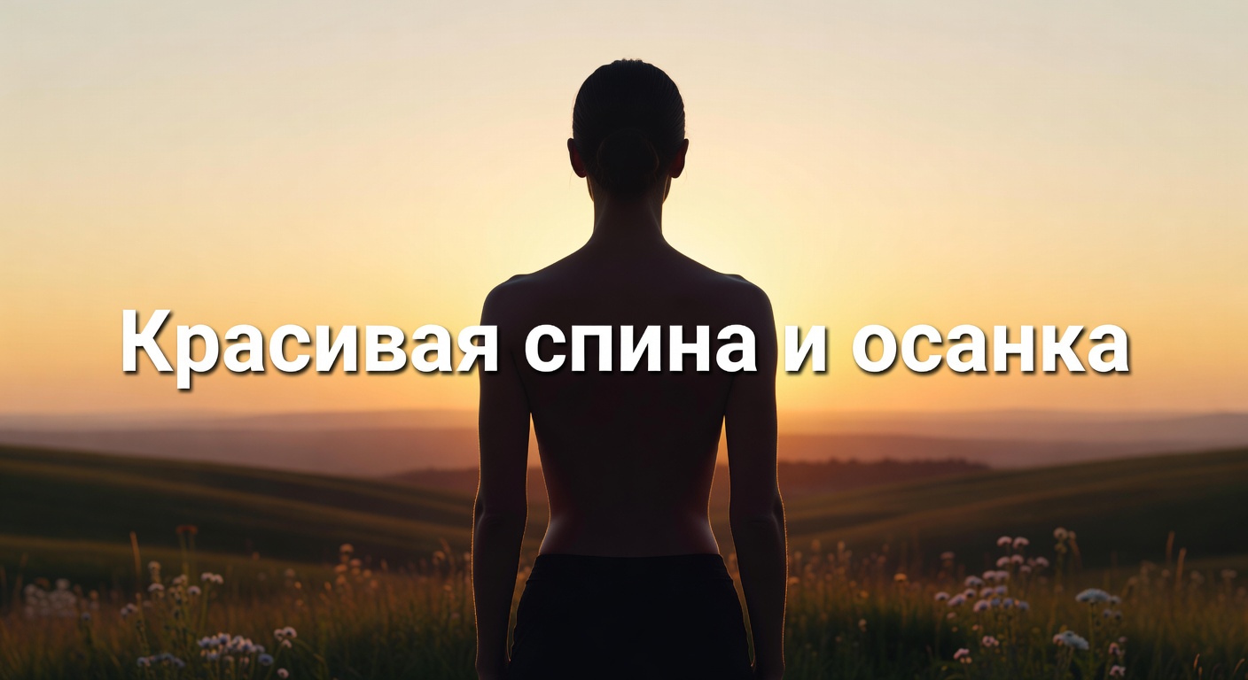 упражнения для осанки стоя — КРАСИВАЯ СПИНА И ОСАНКА - 8 мин (простые упражнения СТОЯ, упражнения для осанки)