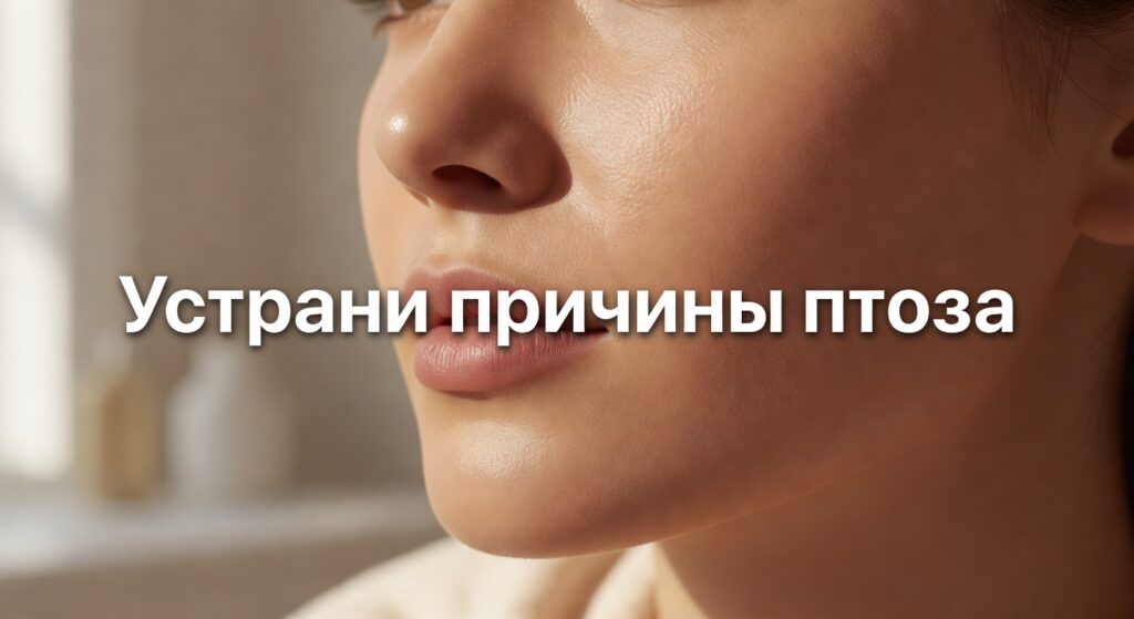 причины птоза лица — Лицо подтянется: устрани 3 скрытые причины птоза. Как это работает?