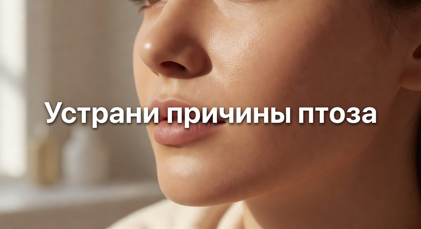 причины птоза лица — Лицо подтянется: устрани 3 скрытые причины птоза. Как это работает?