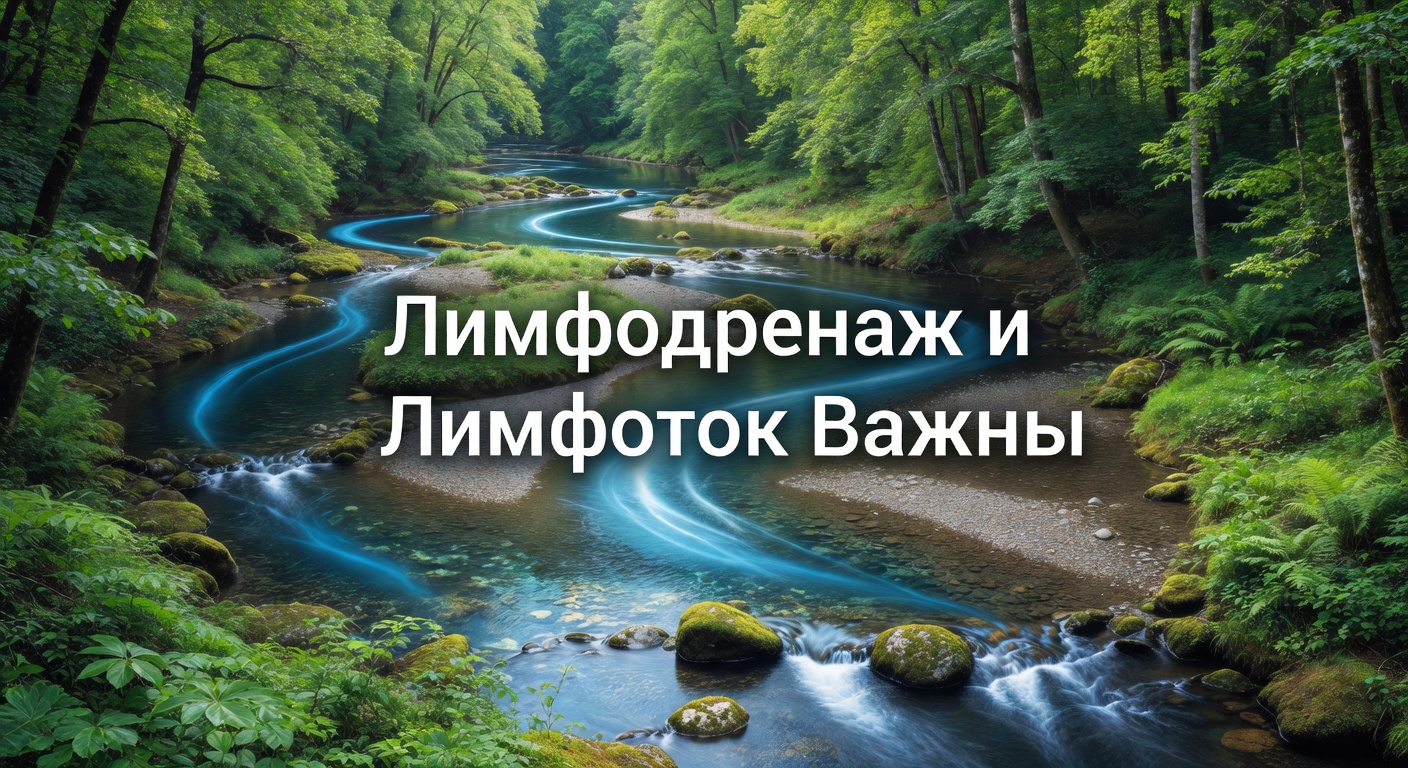 Лимфодренаж и лимфоток — Лимфодренаж — Почему Лимфоток так Важен?