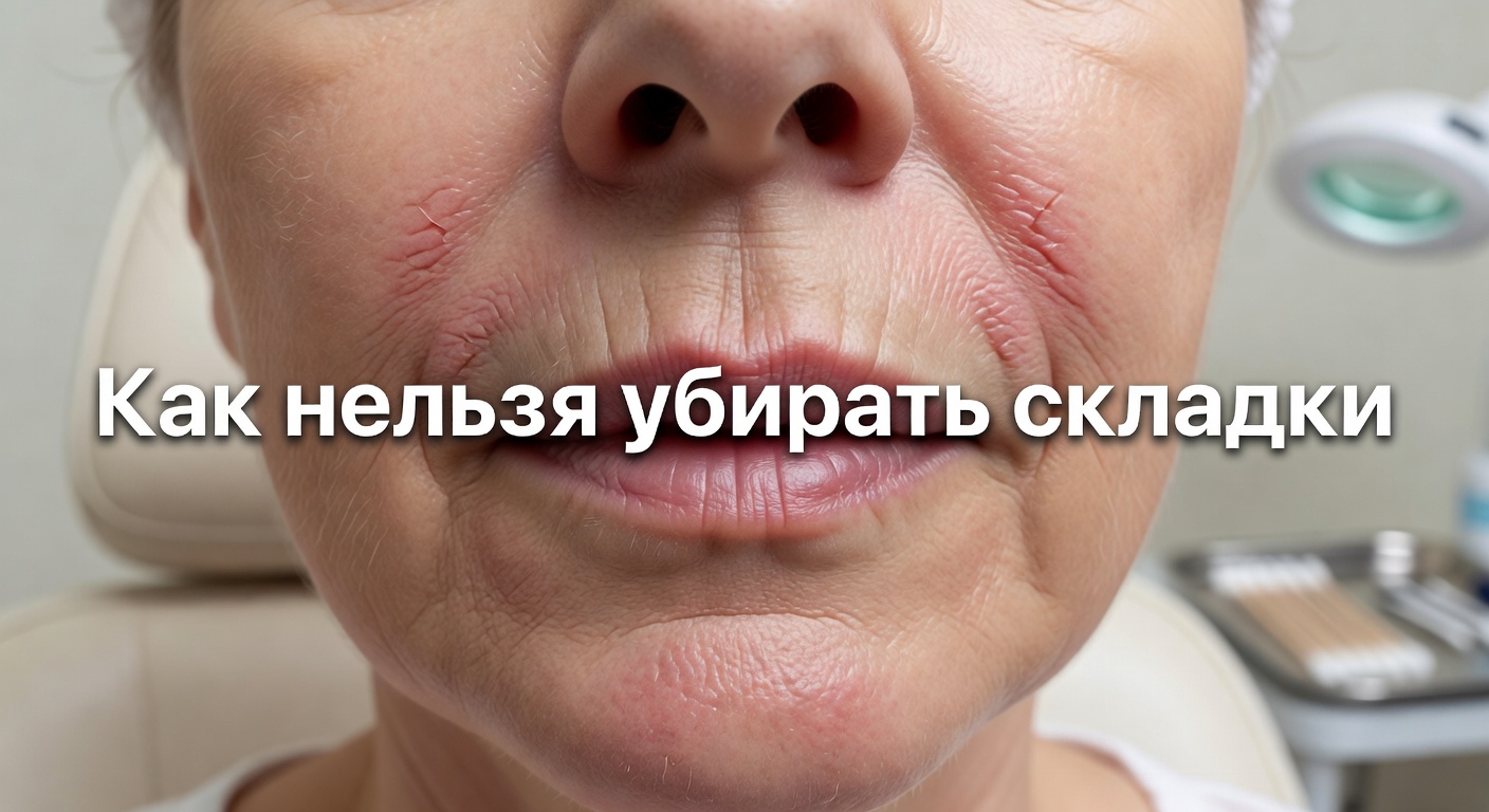коррекция носогубных складок — Лучшая методика коррекции носогубок / Как нельзя убирать носогубные складки? 2