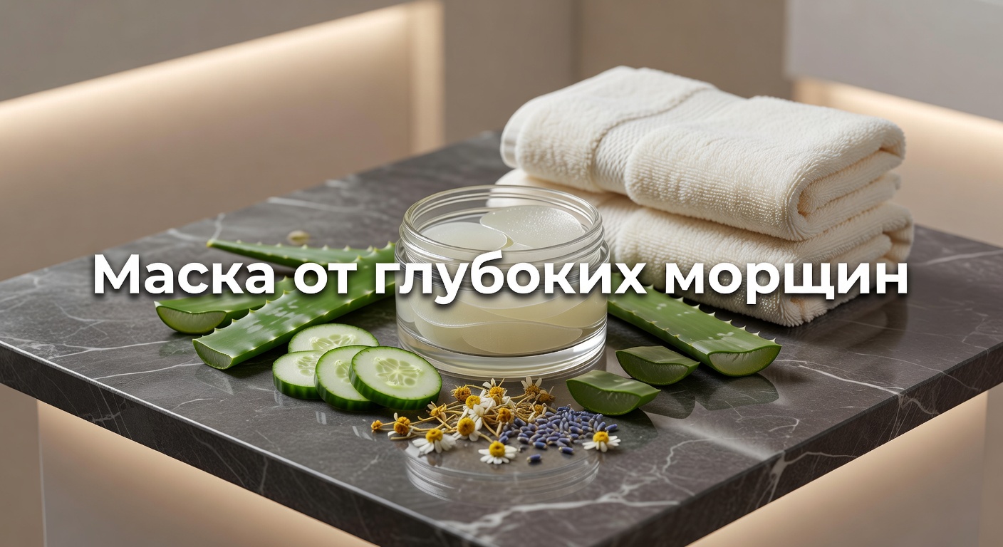маска от глубоких морщин — Маска от глубоких морщин. Рецепт маски-патч для кожи вокруг глаз и от глубоких морщин.
