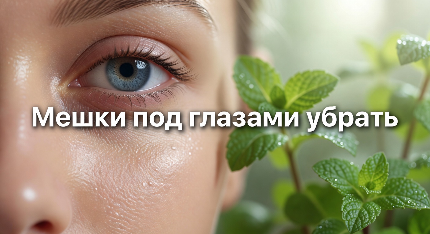 как убрать мешки под глазами — Мешки под глазами: как убрать? Какая причина отека под глазами? 👁