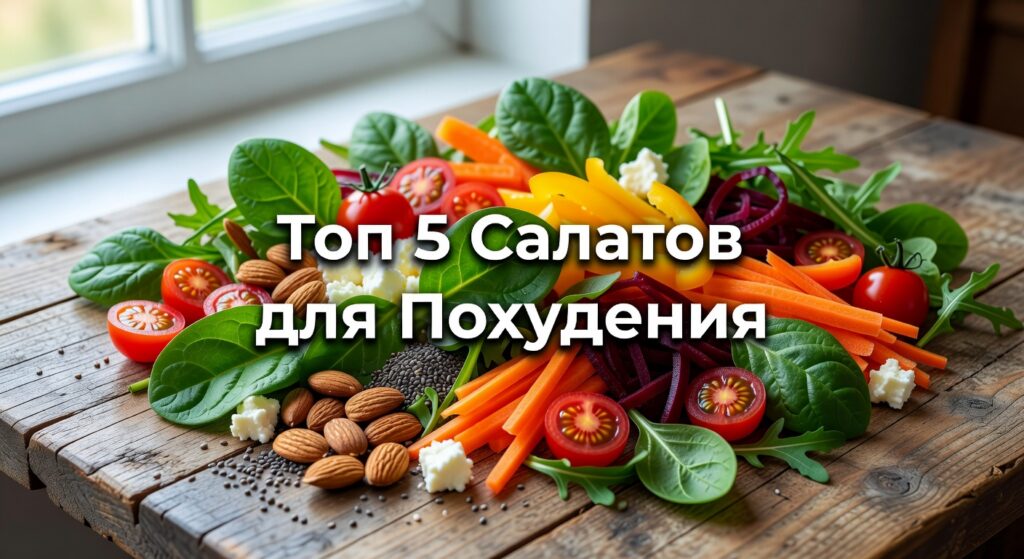 салаты для похудения на ужин — НА ЭТИХ САЛАТАХ Я Похудела на 25 кг ✔️Топ 5 Салатов на Ужин для Похудения Без Майонеза