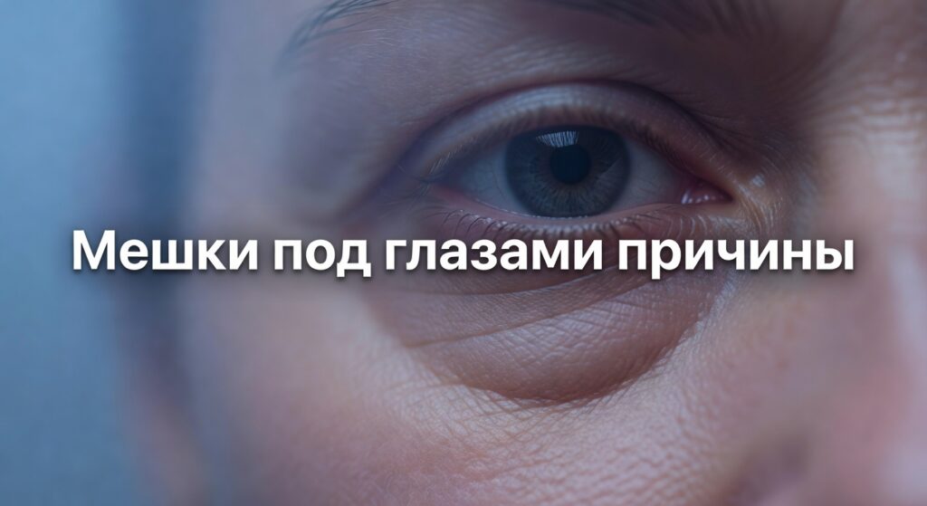 мешки под глазами причины — О чём говорят мешки под глазами | Доктор И