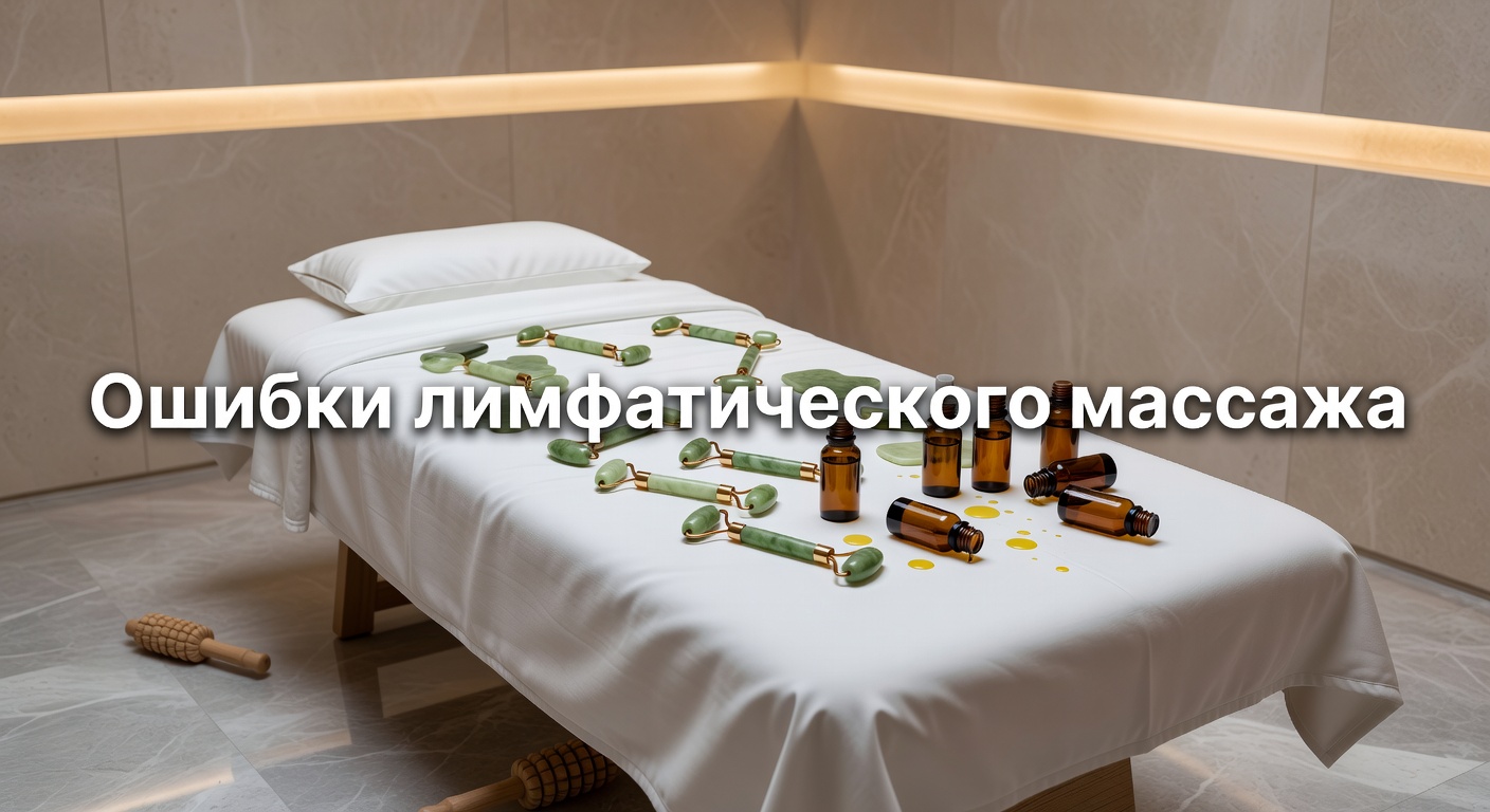 Ошибки лимфатического массажа — Ошибки при проведений лимфатического массажа