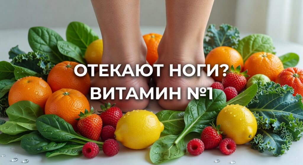 витамин B1 от отеков ног — Отекают ноги? Витамин №1, который поможет очень быстро 🙌