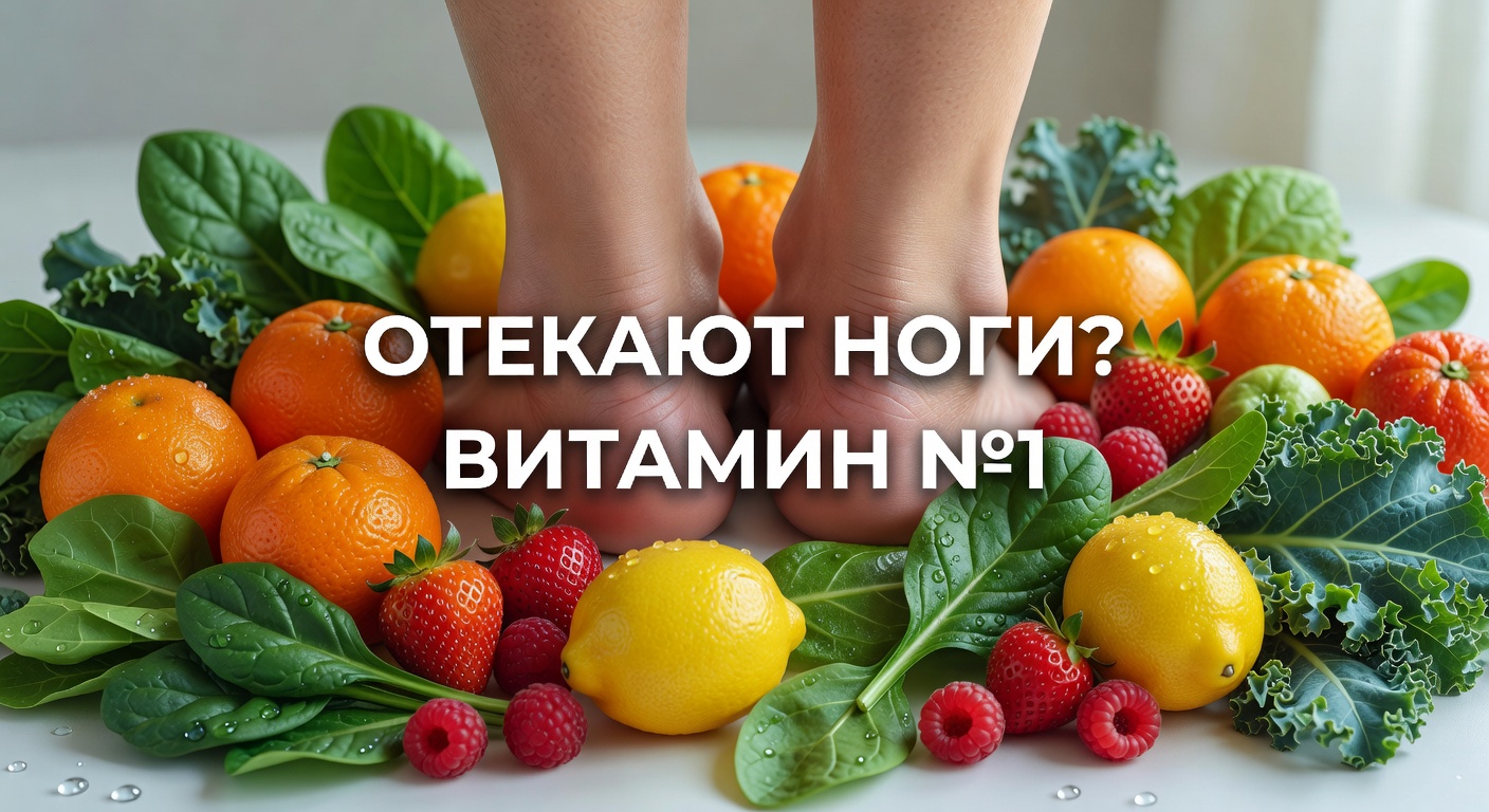 витамин B1 от отеков ног — Отекают ноги? Витамин №1, который поможет очень быстро 🙌