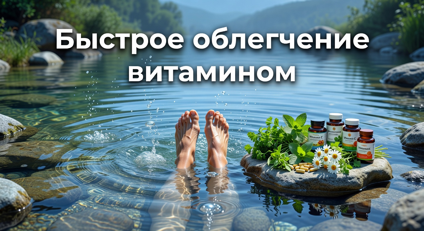 витамин B1 от отеков ног — Отекают ноги? Витамин №1, который поможет очень быстро 🙌 2