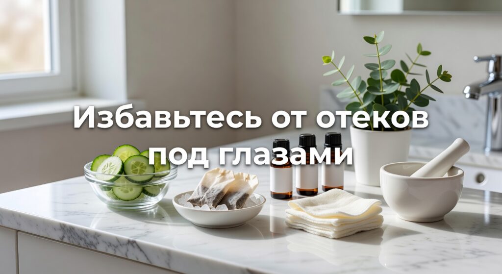 отеки под глазами быстро — Отеки и темные круги под глазами - как быстро избавиться в домашних условиях?