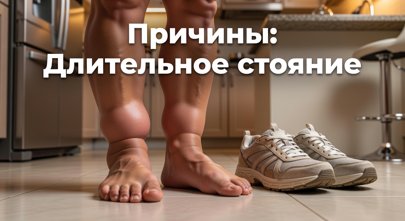 причины отеков ног — Отеки ног? 8 причин, почему у вас отекают ноги🙌 2