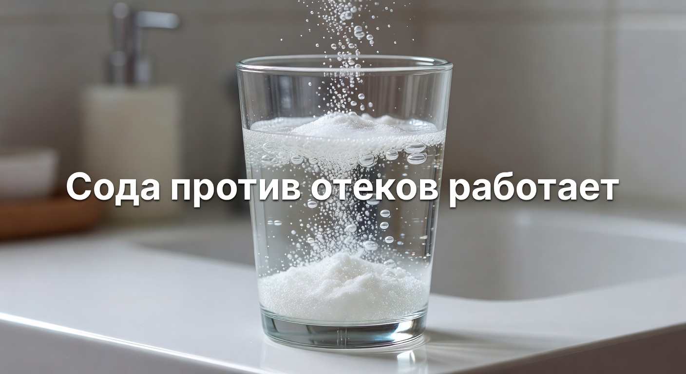 лечение отеков содой — Отеки: простой метод с содой, который работает! 2