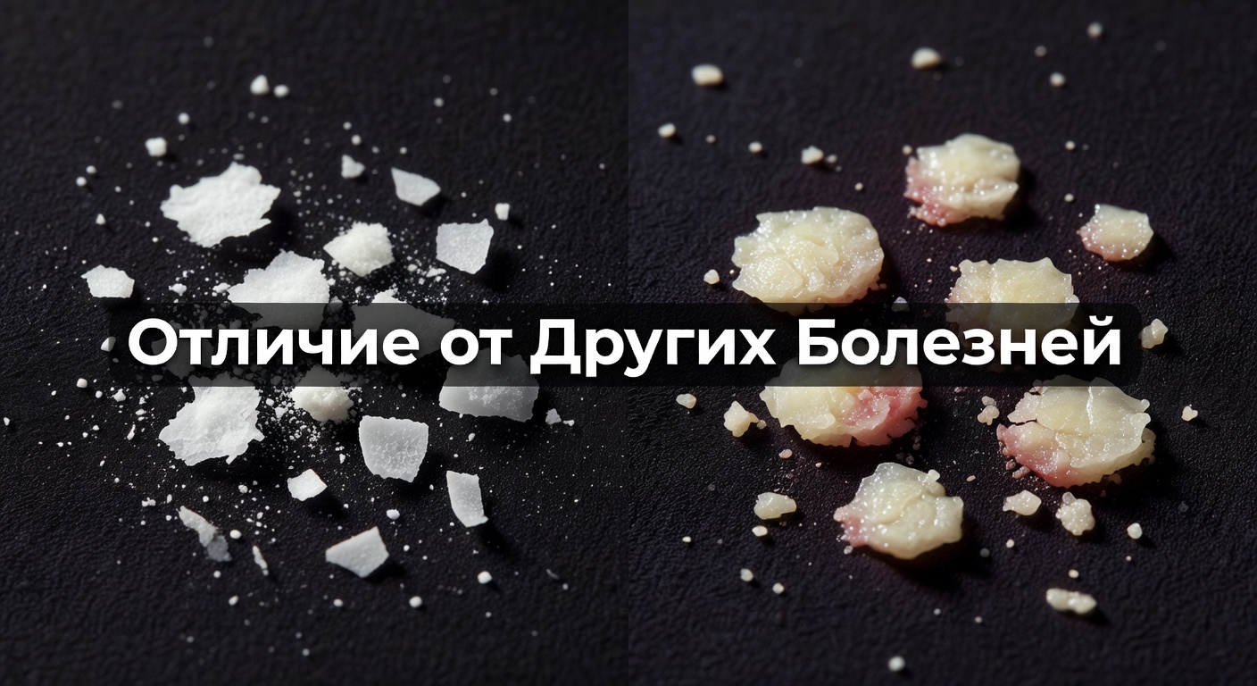 перхоть причины и отличие — Перхоть: почему она появляется и как её отличить от других болезней? 2