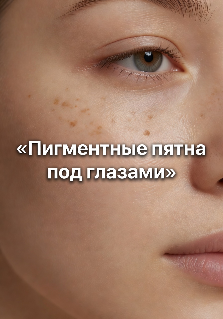 Пигментные пятна под глазами — Пигментные пятна под глазами. Домашнее средство для осветления кожи.