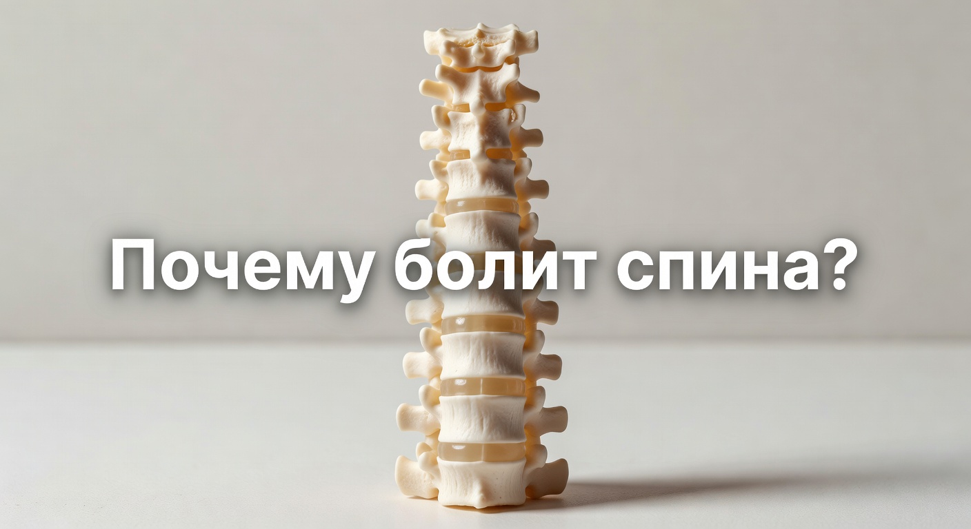 Причины боли в спине — Почему болит спина?