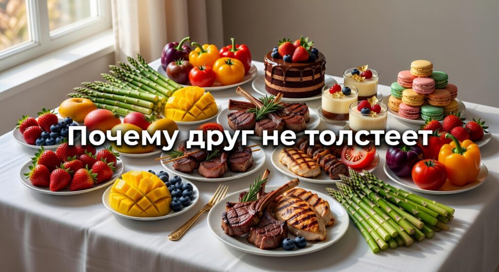 Ест и не толстеет — Почему твой друг ЕСТ И НЕ ТОЛСТЕЕТ? — Научпок