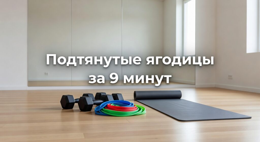 тренировка ягодиц за 9 минут — Подтянутые ягодицы за 9 минут|тренировка на ягодицы