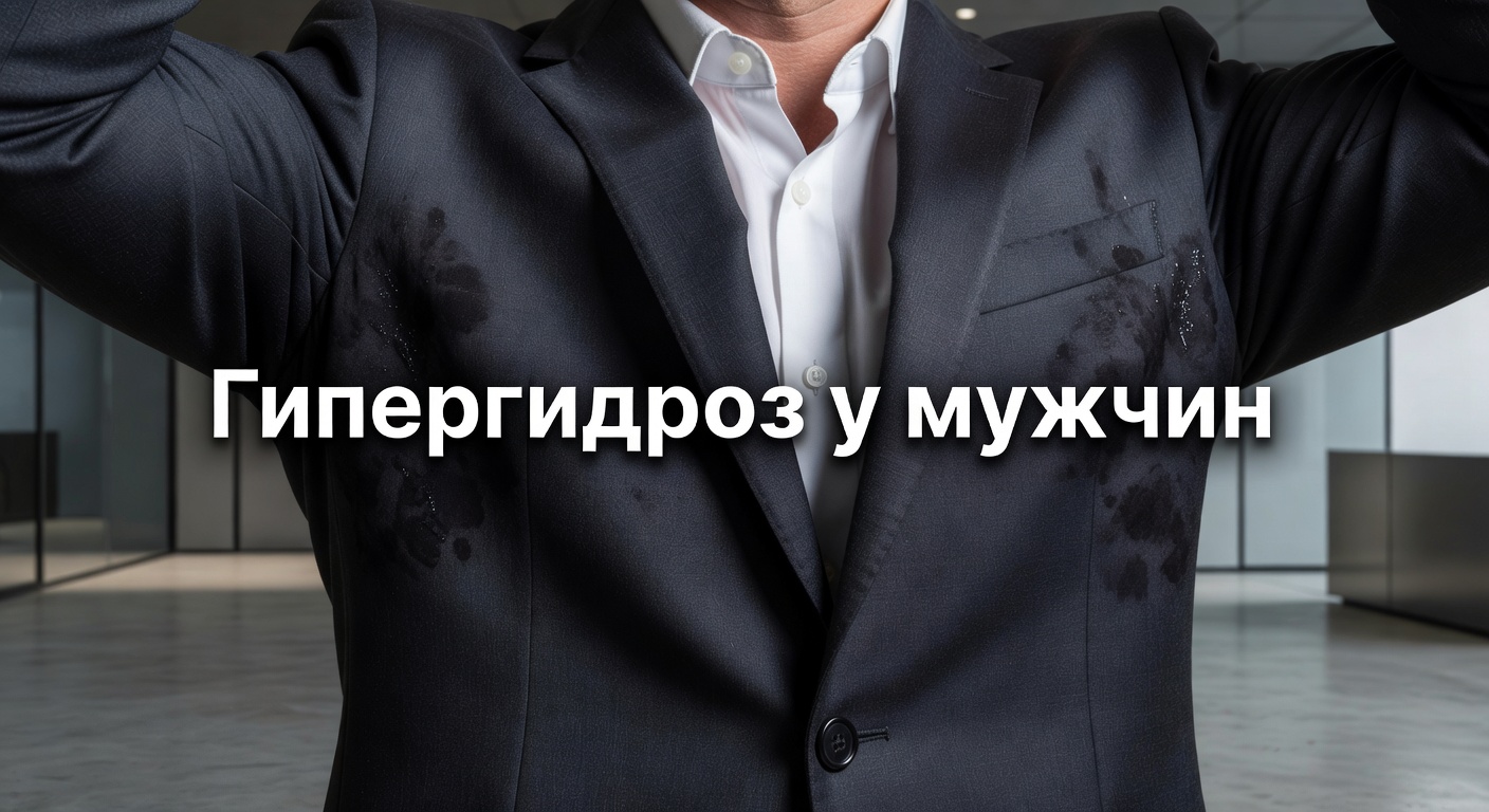 гипергидроз у мужчин — Повышенная потливость - гипергидроз у мужчин. Причины, лечение уколами ботокса, диета