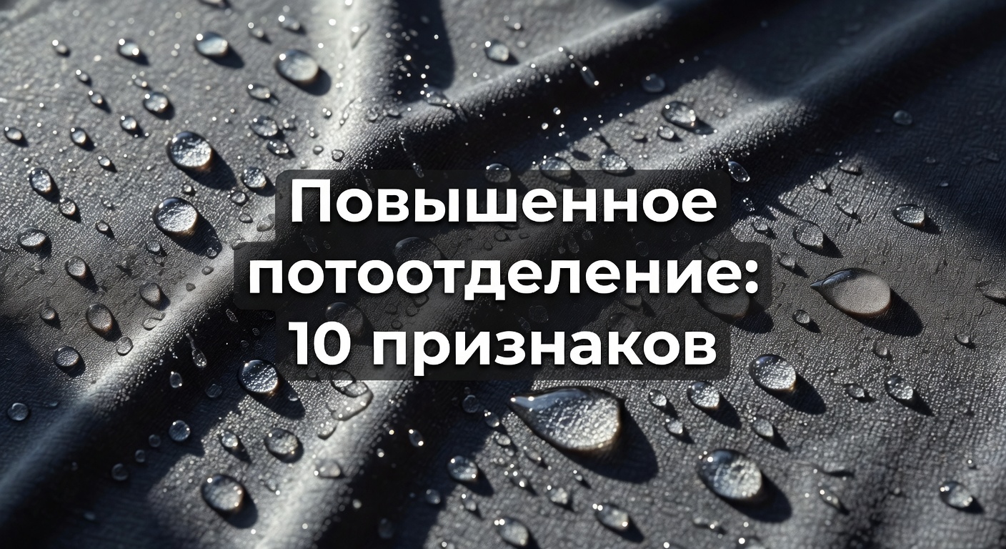 признаки опасной потливости — ПОВЫШЕННОЕ ПОТООТДЕЛЕНИЕ | 10 признаков того что ваша потливость опасна для здоровья