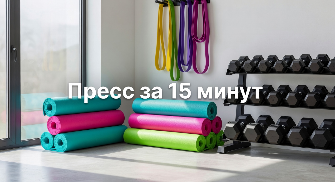 тренировка пресса за 15 минут — ПРЕСС за 15 минут в ДЕНЬ! До ЖЖЕНИЯ!
