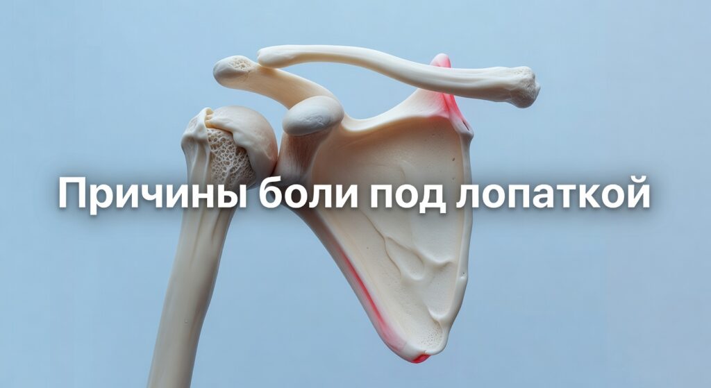 причины боли под лопаткой — Причины боли под лопаткой. 5 советов как убрать боль под лопаткой?