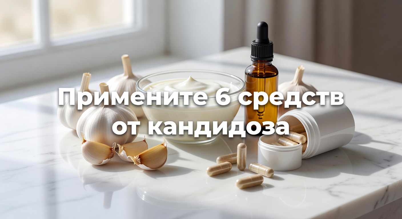 средства от кандидоза — Примените эти 6 средств, и кандидоз никогда не вернется👍