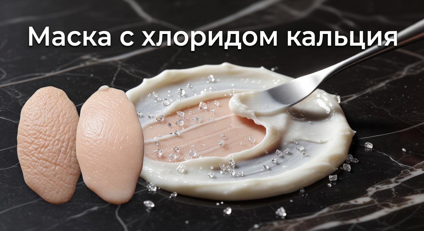 пилинг с хлоридом кальция — Прощай, ДРЯБЛАЯ кожа! От морщин НИЧЕГО не останется! Маска-пилинг с хлоридом кальция. 2