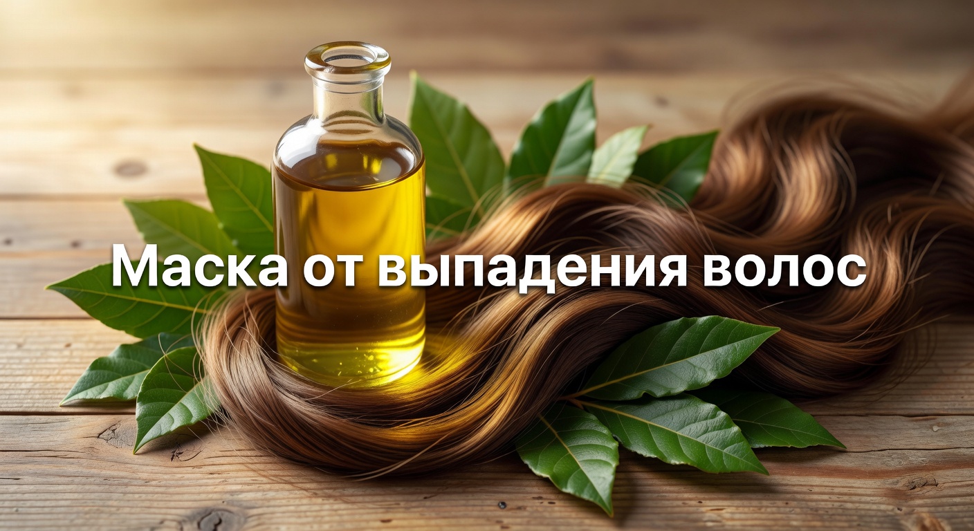 Лавровое масло для волос — Самая СИЛЬНАЯ Маска от Выпадения волос!🔥 Волосы растут как сумашедшие! Лавровое Масло для волос!
