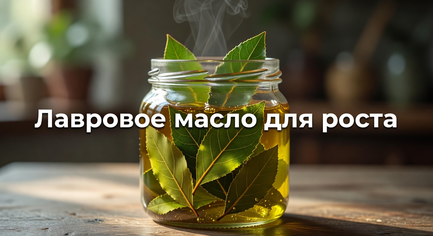 Лавровое масло для волос — Самая СИЛЬНАЯ Маска от Выпадения волос!🔥 Волосы растут как сумашедшие! Лавровое Масло для волос! 2