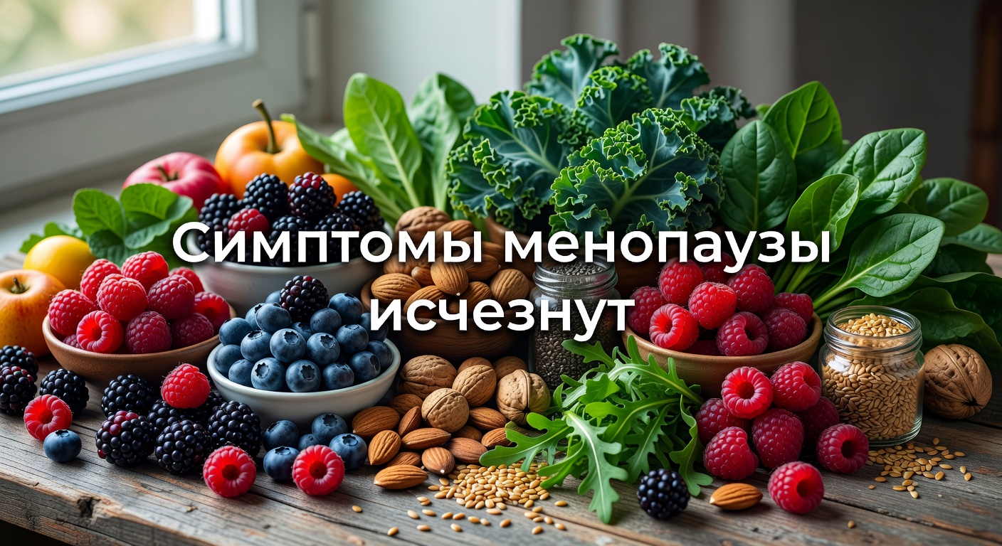 симптомы менопаузы без гормонов — Симптомы менопаузы исчезнут без гормонов! Просто ешьте это🙌