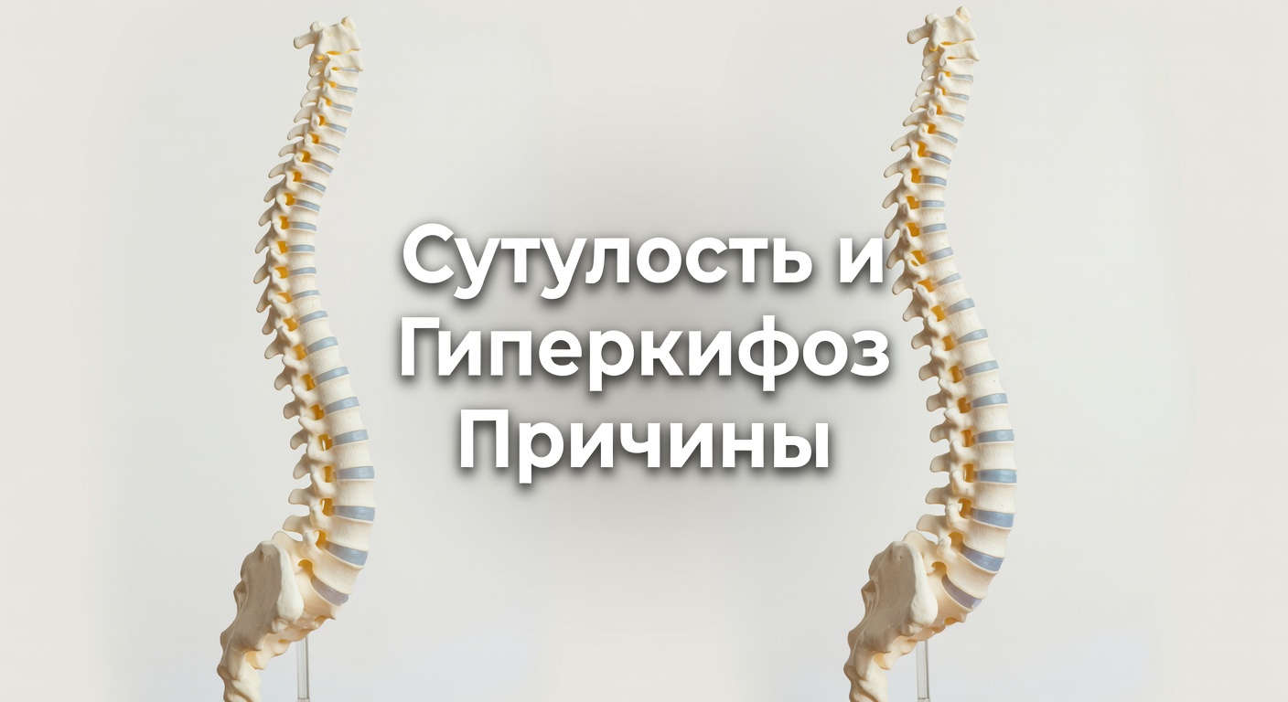 сутулость и гиперкифоз — Сутулость и гиперкифоз: что это? причины? как исправить?