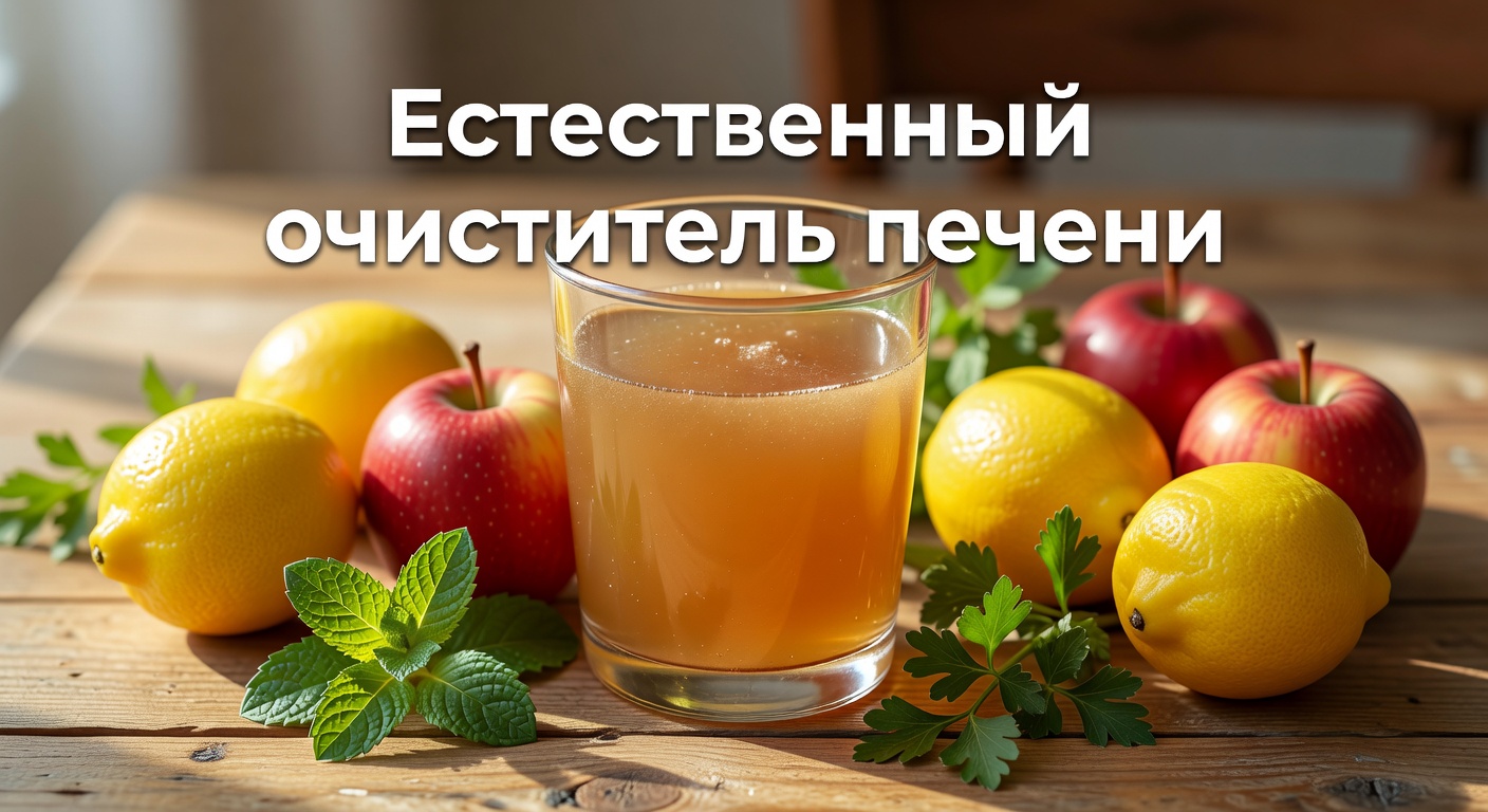 Лимонная вода с яблочным уксусом — The Natural Liver Cleanser: Apple Cider Vinegar and Lemon Water