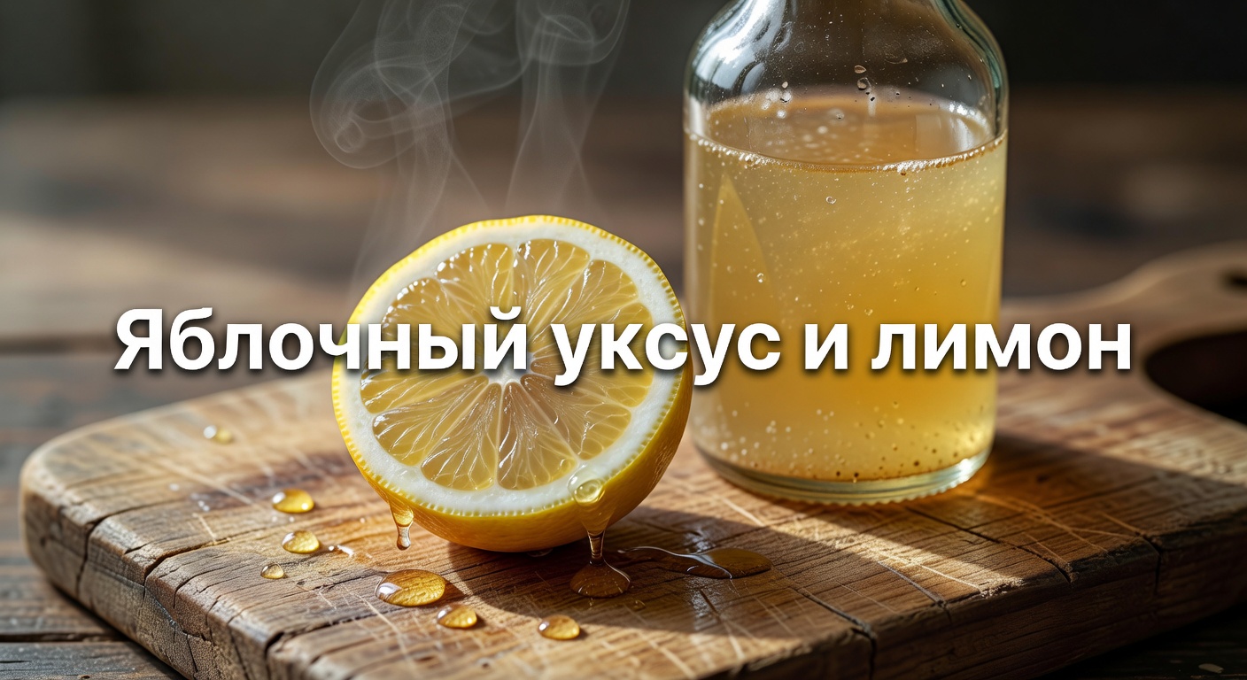 Лимонная вода с яблочным уксусом — The Natural Liver Cleanser: Apple Cider Vinegar and Lemon Water 2