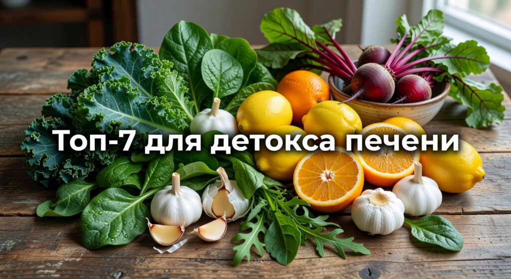 продукты для детоксикации печени — Топ-7 продуктов для детоксикации печени💥