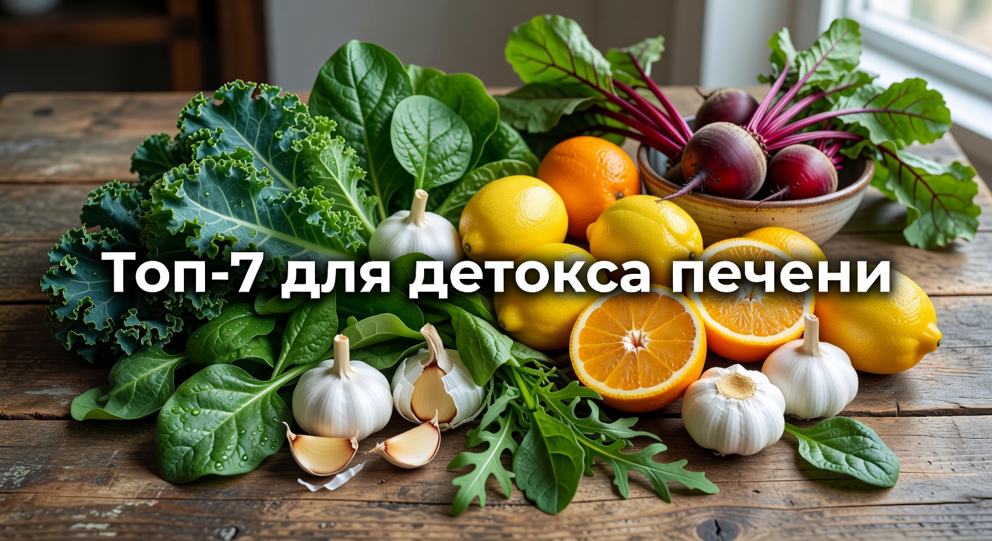 продукты для детоксикации печени — Топ-7 продуктов для детоксикации печени💥