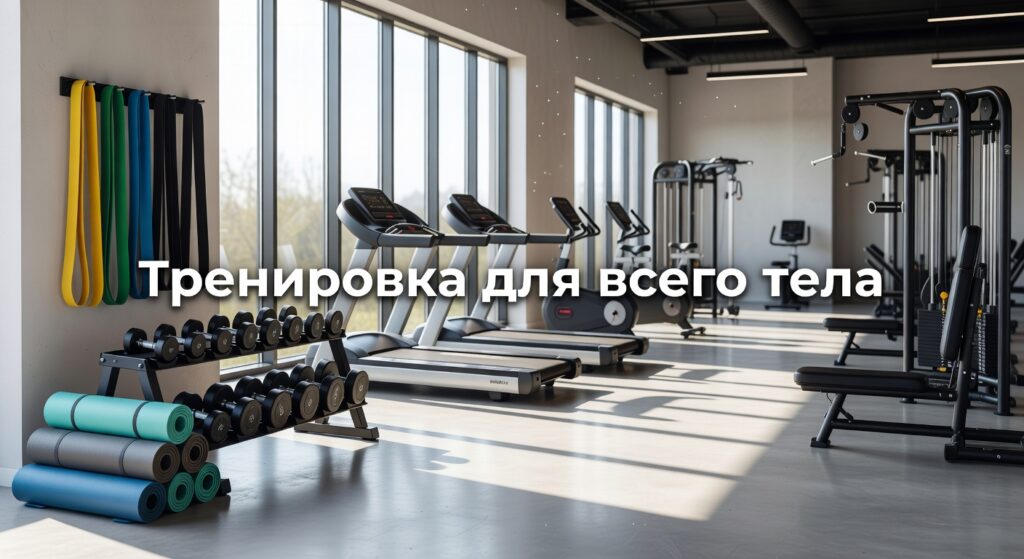 Тренировка на все тело — Тренировка на все тело для новичков | Пресс, ягодицы, ноги, спина, руки | PopSport