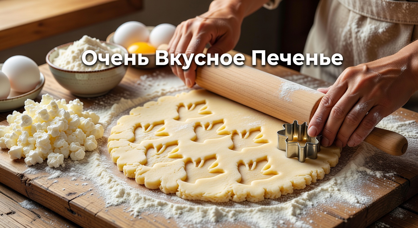 творожное печенье Гусиные лапки — Творожное печенье Гусиные лапки / ОЧЕНЬ ВКУСНОЕ! 2