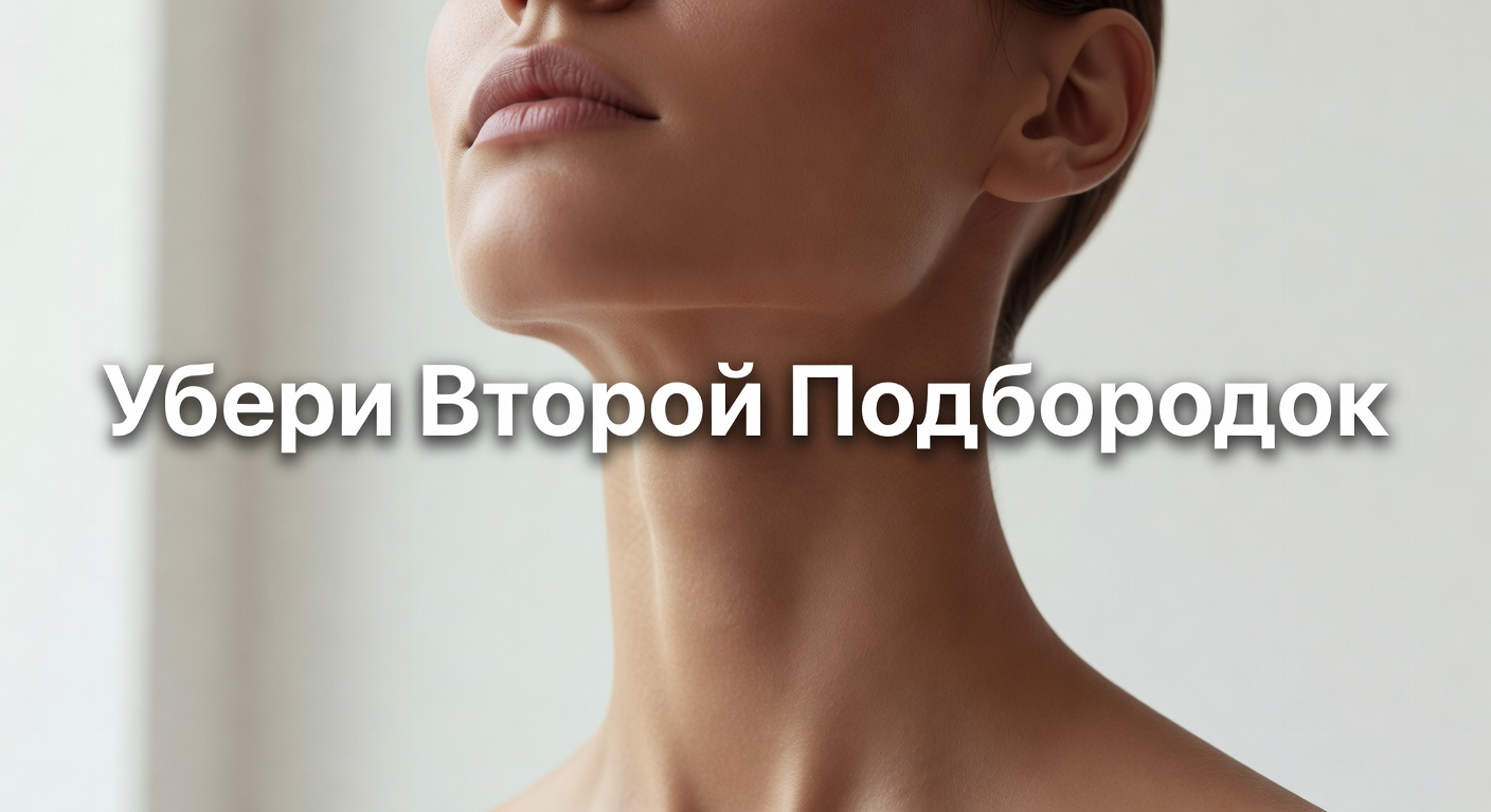 упражнения от второго подбородка — УБЕРИ ВТОРОЙ ПОДБОРОДОК - 10 РАБОЧИХ УПРАЖНЕНИЙ *Идеальный Овал Лица*