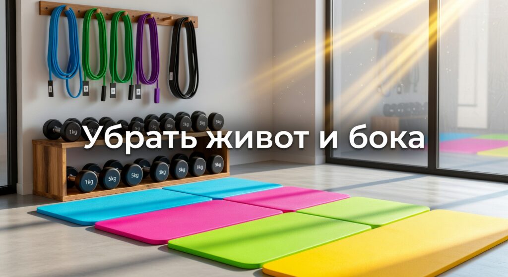 убрать живот и бока — УБРАТЬ ЖИВОТ И БОКА. 7 УПРАЖНЕНИЙ ( ДЛЯ ДОМА )