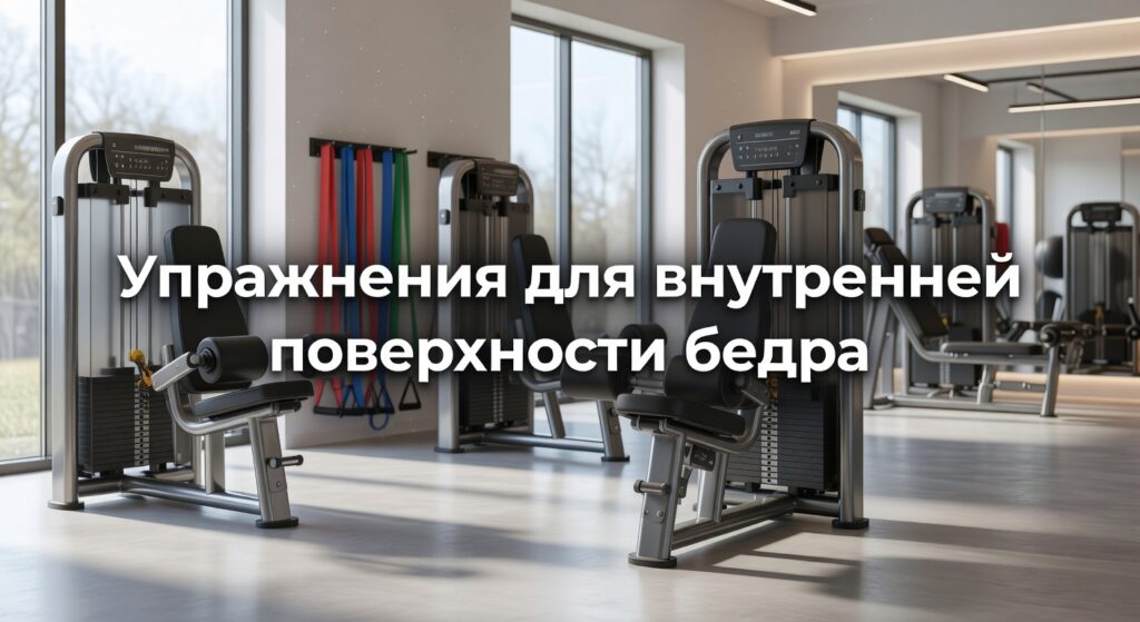 упражнения для внутренней поверхности бедра — Упражнения для внутренней поверхности бедра.