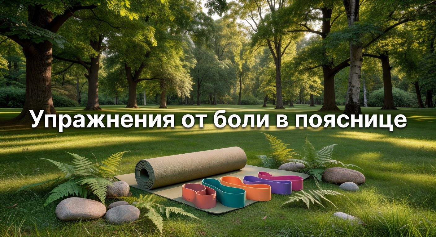 упражнения от боли в пояснице — Упражнения от боли в пояснице