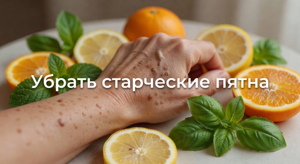 убрать старческие пятна — Возрастная пигментация: Как убрать старческие пятна на коже?