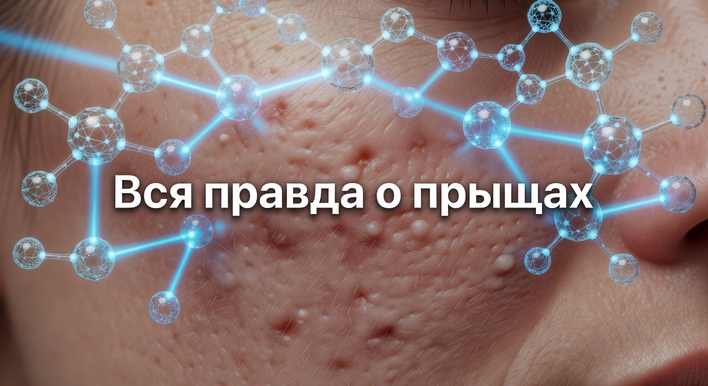 причины прыщей — ВСЯ ПРАВДА О ПРЫЩАХ — Научпок